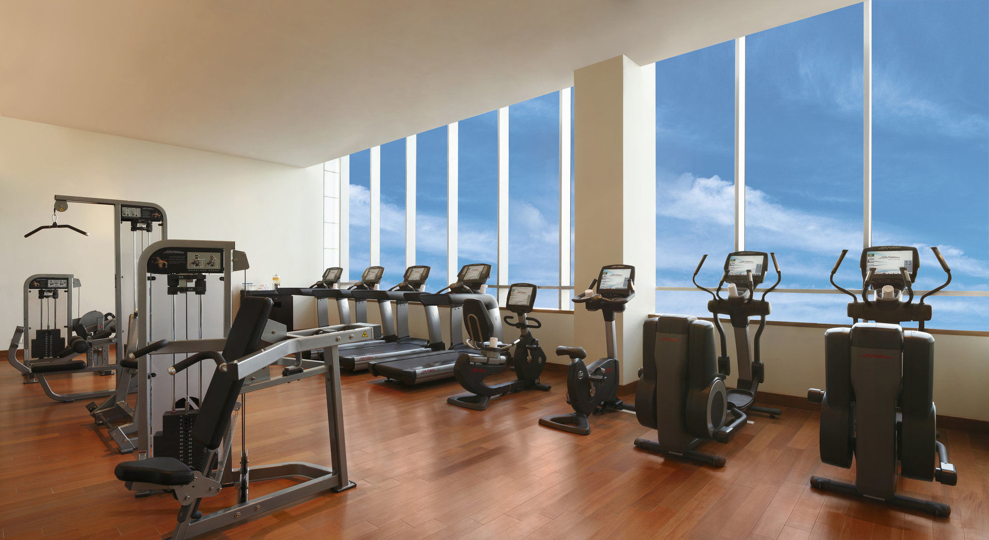فندق ترايدنت، حيدر أباد المظهر الخارجي الصورة The gym at the hotel